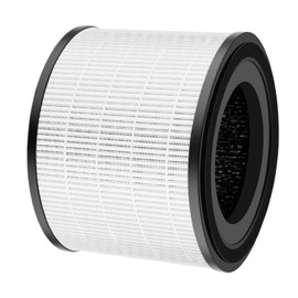 Can-Meageren AP-S0610L Filter Replacement, Compatible with MOOKA AP-S0610L Air Purifier, 3-in-1 H13 True HEPA Filter and Activated Carbon Filter, 2 Pack