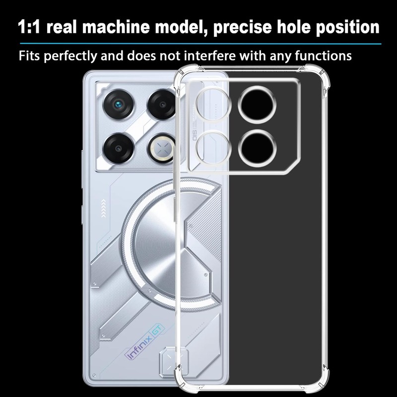 USTIYA Funda para Infinix GT 20 Pro Case Uso Rudo