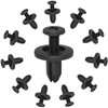 QZKJQDD 6 mm Expansion Rivets Plastic, Mudguard Rivets, Mounting Clips,