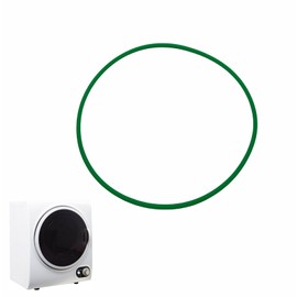 Compact Dryer Fan Belt Compatible with Magic Chef MCSDRY15W 1.5 Cu.Ft – Reinforced Seamless Blower Belt for Portable Laundry Dryer1 pcs