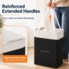 6Pack 75L Laundry Basket, Waterproof Collapsible Laundry Hamper with Handles,