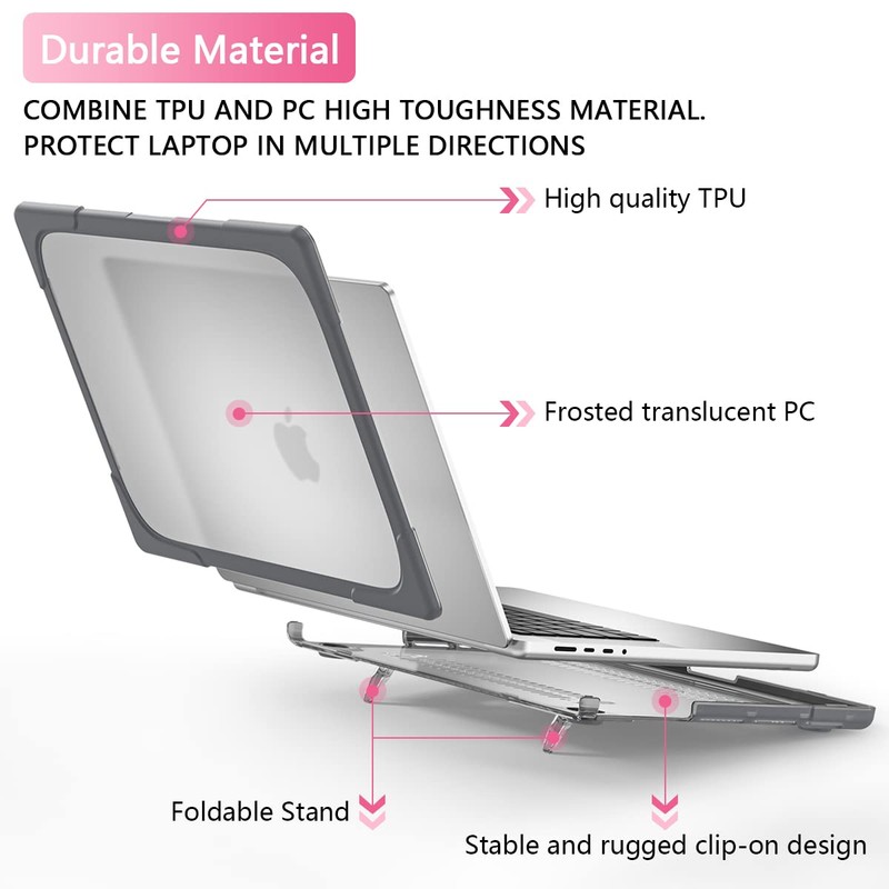 Batianda Case for New MacBook Pro 14 inch M5 M4
