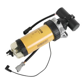 LDMINDA Fuel Filter Assembly With Fuel Pump 228-9129 Compatible with Caterpillar CAT Engine 3054 3046 Loader 414E 416E 420E 428E 430D