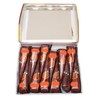 12PCS Temporary Tattoo Paste Cones Brown India Hand Painting Drawing