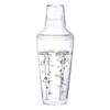 Avanti Acrylic Cocktail Shaker, 700 ml Capacity, Clear