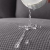 Levoberg Fodera per sgabello da bar con schienale impermeabile, copertura