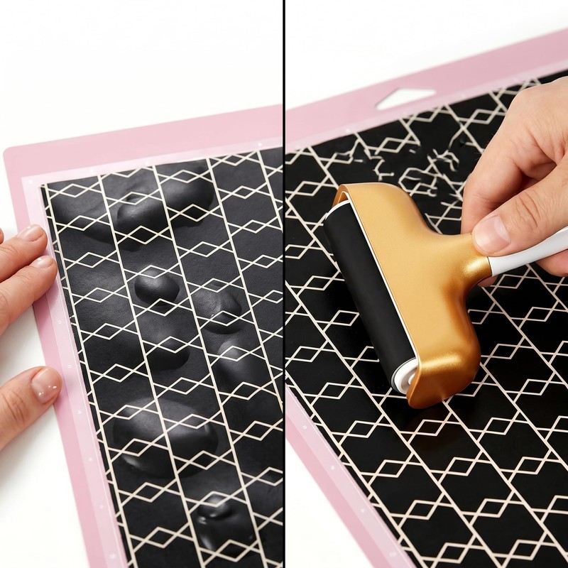 Brayer Roller for Cricut/Silhouette/Brother Crafting Printmaking Fabric Crafting and T-Shirts