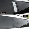 YOUTOOCAR C Pillar Trim Covers Rear Side Window Outer Pillar