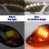AOXLFU 5 Pack Ambe Cab Lights,16 LED 12V Top Marker