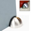 nuoshen 4 Pieces Stainless Steel Floor Door Stopper, Oval Floor