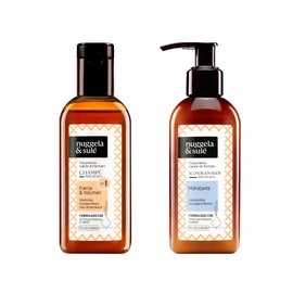 Nuggela & Sulé Premium Shampoo Pack Nº1 Travel Format + Travel Format Conditioner: Für gesundes und strahlendes Haar
