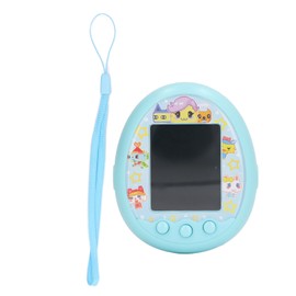 Digital Reality Pet Handheld Vintage Communication Decompression Electronic Key Digital Pet Game Machine Cyanine