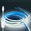 ZSLAIFU A 5V USB LED Light Strip, COB LED Strip