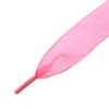 Allegra K Shoelaces, Transparent Clear Ribbon, Flat Laces, Fashionable, Width