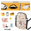 AKTAP Mushroom Themed Gifts Mushroom Crossbody Purse for Mushroom Fungi