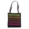 Retro Vintage Classic Inline Font Nostalgic Phoenix Arizona Tote Bag