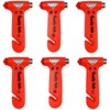 6 Pack Emergency Escape Tool - Seatbelt Cutter Window Breaker