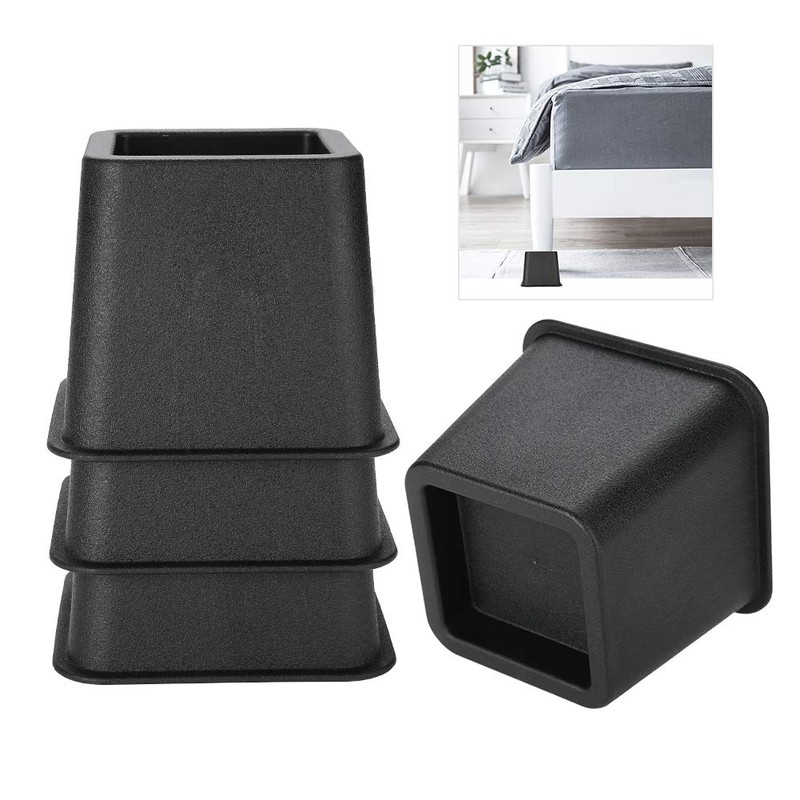 4-pack Adjustable Furniture Risers, 3" Elephant Feet Furniture Raisers Bed