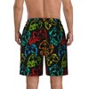 Lukbfall Game Mens Swim Trunks Quick Dry Swim Shorts with