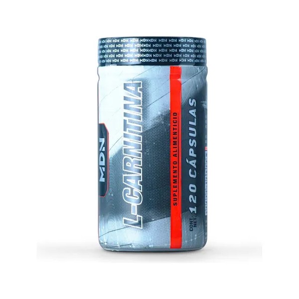 Carnitina Quemador de Grasa MDN Sports 120 Cápsulas 240mg Sin