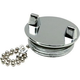 Seachoice Replacement Gas Fill Cap, Chrome-Plated Zamak
