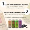 Pocas Bubble Tea with Tapioca Pearls, (Pack of 4, 16.5