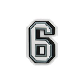 Crocs Jibbitz Number Shoe Charms | Jibbitz, Number 6, Small