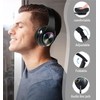 Bluetooth Headphones Over Ear,Bluetooth Headset Wireless Earphones Foldable Headphones with