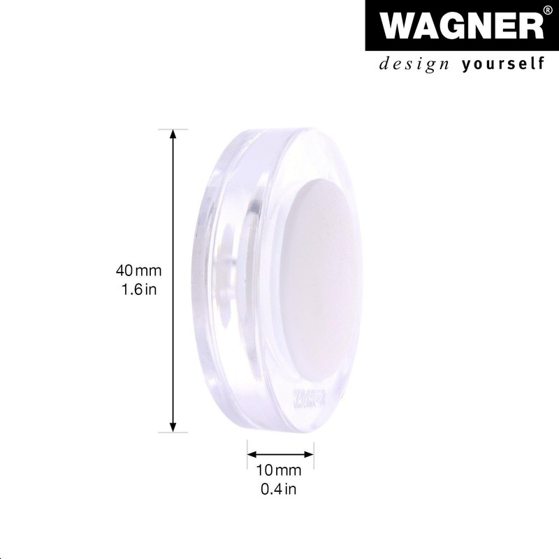 WAGNER 15522611 Designer Wall Door Stopper Screw or Glue Diameter