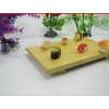 JapanBargain, Sushi Serving Plate Japanese Bamboo Board Sushi Geta Serving