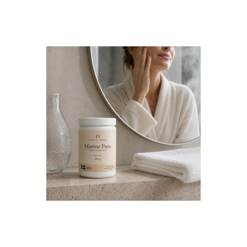 Marine Collagen Powder, Marine Pure, Natural Collagen Flavour, Sugar Free,