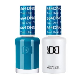 DND DUO Matching Gel & Lacquer #664 - Teal Deal