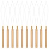 Sibba 10pcs Hair Extension Loop Threader Tools, Needle Threader Wire