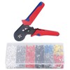 1800Pcs/Set Ferrule Crimping Tool Kit AWG 23‑7 Crimper Plier with