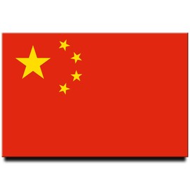 China Flag Fridge Magnet Beijing Travel Souvenir People's Republic of China PRC Shanghai Chengdu Guangzhou