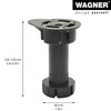 WAGNER 12039500 Kitchen Foot / Furniture Foot / Adjustable Foot