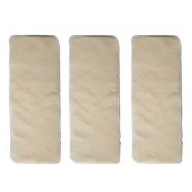 Paquete 3 Absorbentes Refuerzos Bambú Pañal Grande Junior                                                                                             