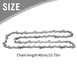 MospdyGear 3/8 Inch Low Profile Pitch 56 Drive Links 1.3 mm Gauge, 16 Inch Chainsaw Chain, Replacement for Husqvarna 243 320 321 333 338, Replacement for McCulloch M2 M2B