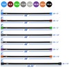 Yes4All Total Body Workout Weighted Pilates Bar, Body Bar For