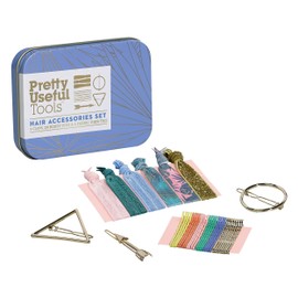 Pretty Useful Tools | Hair Accessories Kit | 3 Clips | 28 Bobby Pins | 6 Hair Ties