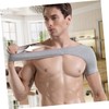 KOMBIUDA Adjustable Dual Shoulder Support Brace for Fitness Warmth and