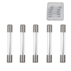 20amp 125 Volt Oven Microwave Fuse - 5304509451 for GE,Frigidaire Hotpoint Microwave, Replacement Models WB27X11138 5304464087 5304488359 AP5648907 PS5136235 etc. Models,6 * 30mm(5pcs)