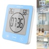 ZONJIE Bathroom Clock - Waterproof Shower Clock for Bathroom, Digital