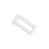 M METERXITY 50 Pack Rectangle Buckle - Plastic Ring Buckles