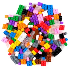 Strictly Briks Classic Bricks 156 Piece Set Building Brick Set | 100% Compatible with All Major Brands | 4 Different Shapes and Sizes | Tight Fit Premium Building Bricks in 12 Vibrant Colors