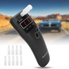 Mini Breathalyzer Wine Tester Drunk Driving Analyzer LCD with 10pcs