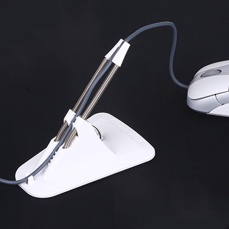 TopHomer Flexible Mouse Bungee Mouse Cord Management Fixer Holder Cable