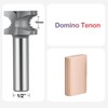 SpeTool Carbide Router Bit 1/2 Shank Compatible with Festool Domino