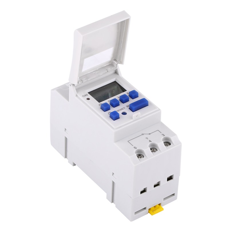 LCD Display Weekly Programmable Electronic Relay 16on＆8off Timer Switch (AC/DC12V)