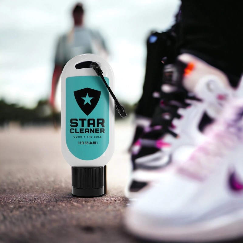 Star Cleaner Shoe Cleaner For Soles! Keeps Clean Sneakers Anywhere.